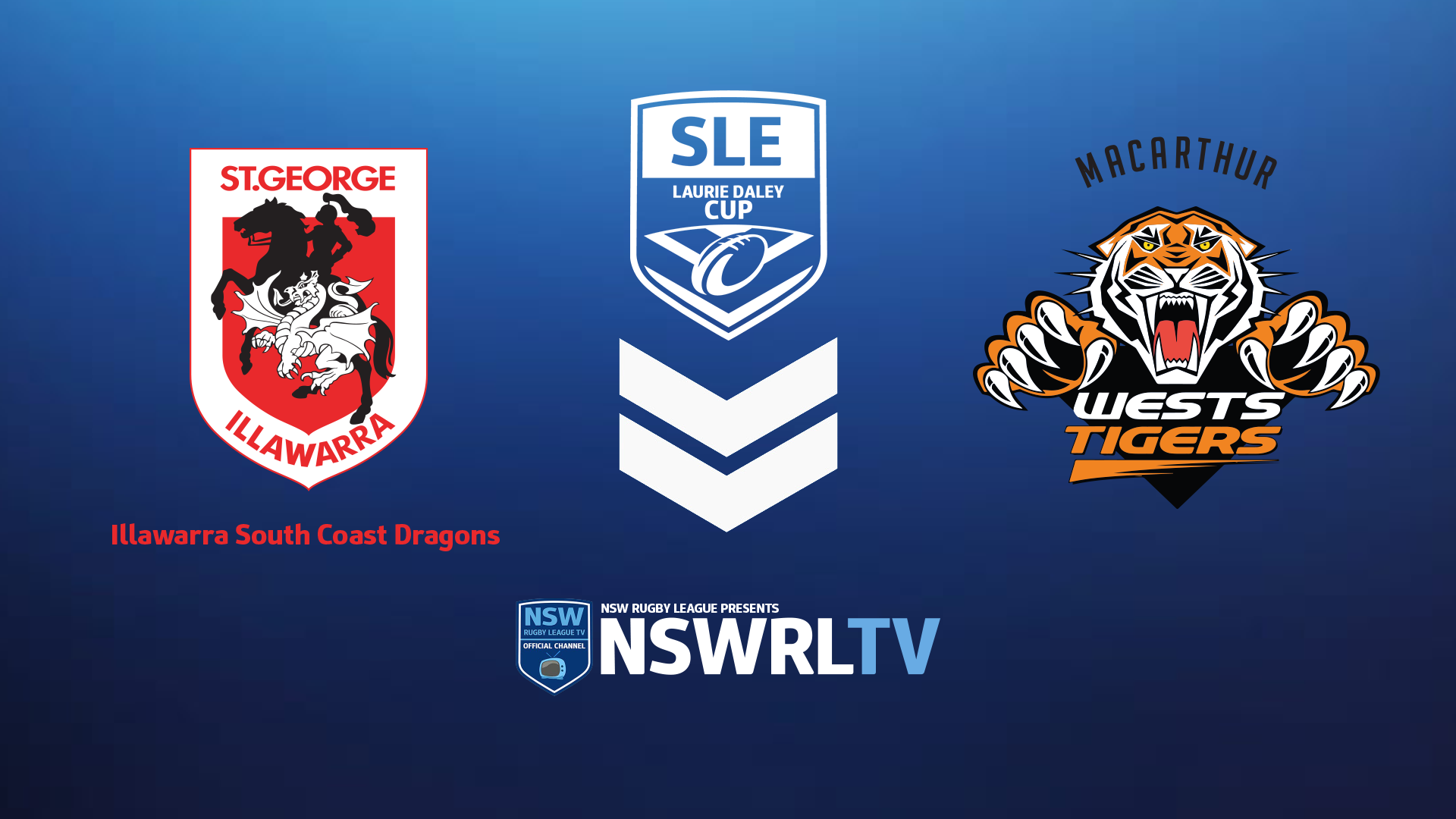 240302-video-SLE Laurie Daley Cup Round 5 - Illawarra South Coast Dragons v Macarthur Wests Tigers Slate Image