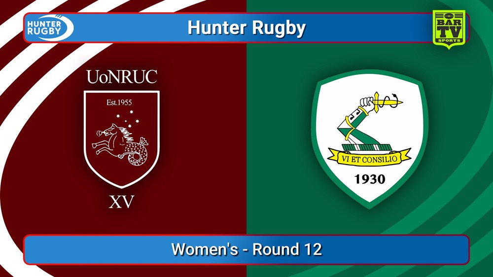 250726-video-Hunter Rugby Round 12 - Women's - University Of Newcastle v Merewether Carlton Slate Image