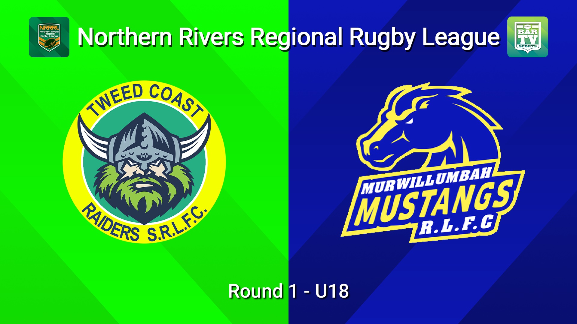 260412-video-Northern Rivers Round 1 - U18 - Tweed Coast Raiders v Murwillumbah Mustangs Minigame Slate Image