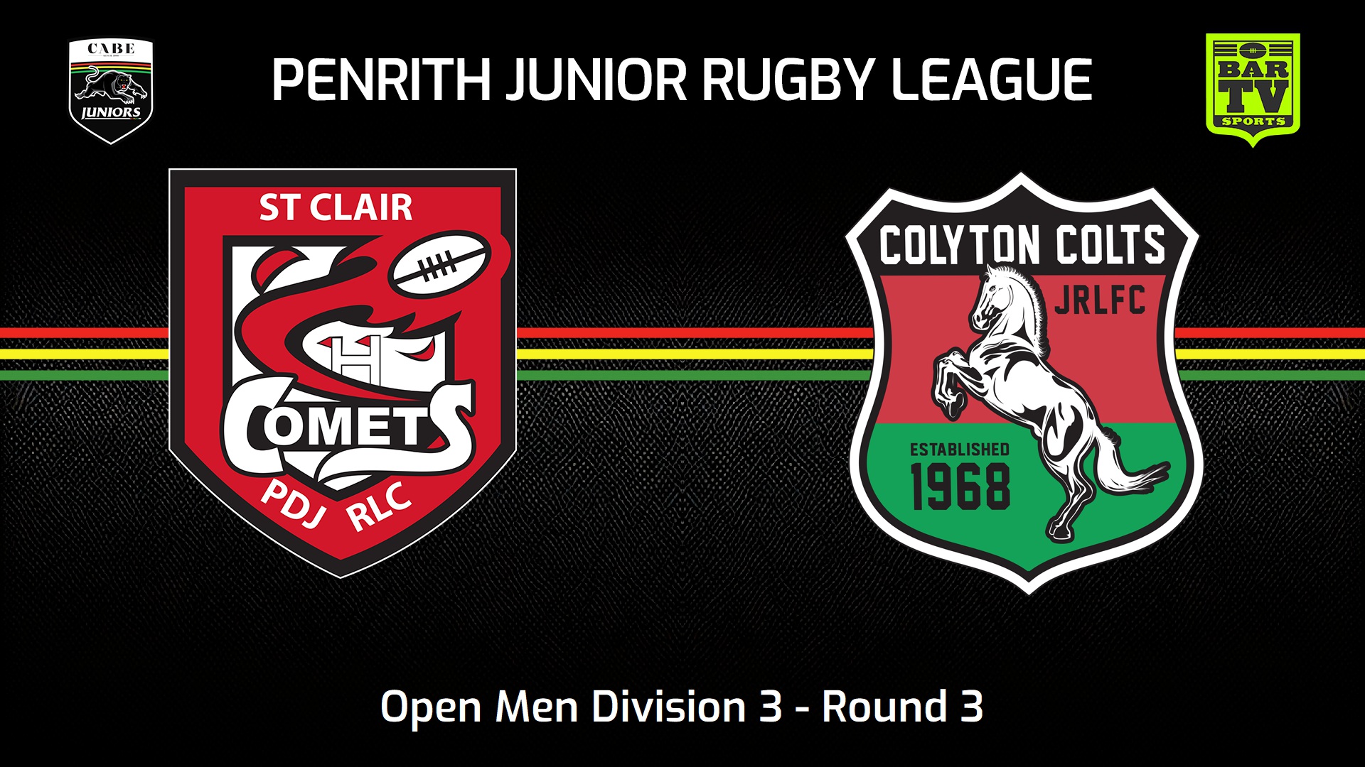 240428-video-Penrith & District Junior Rugby League Round 3 - Open Men Division 3 - St Clair v Colyton Colts Slate Image