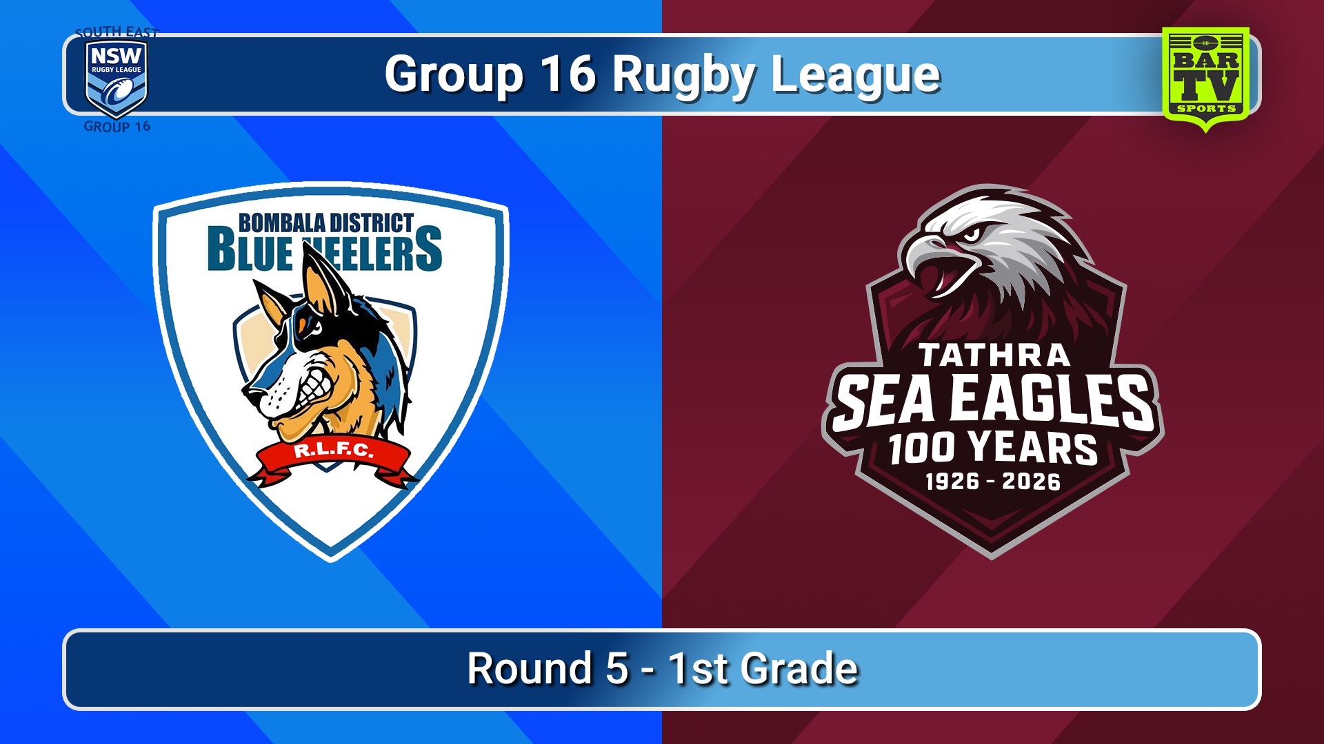 260523-video-Group 16 Rugby League  Round 5 - 1st Grade - Bombala Blue Heelers v Tathra Sea Eagles Minigame Slate Image
