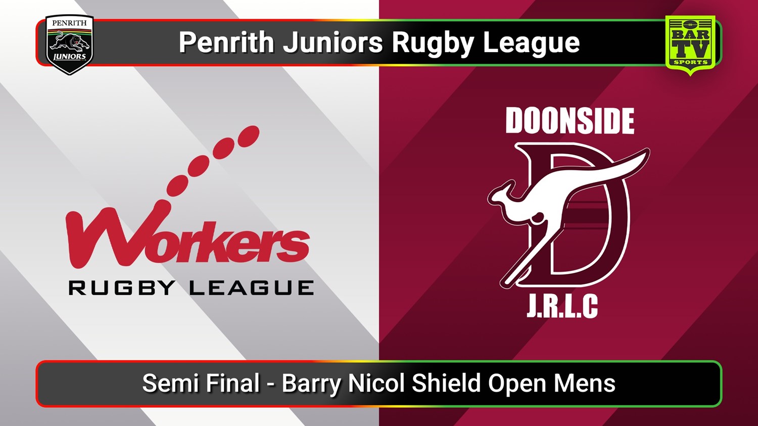 250831-video-Penrith & District Junior Rugby League Semi Final - Barry Nicol Shield Open Mens - Blacktown Workers v Doonside Slate Image