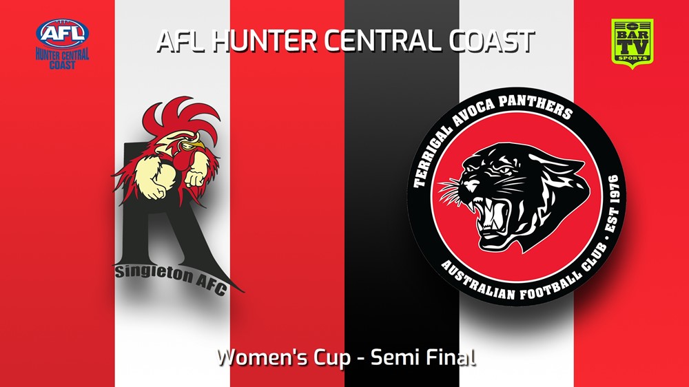 240824-video-AFL Hunter Central Coast Semi Final - Women's Cup - Singleton Roosters v Terrigal Avoca Panthers Slate Image