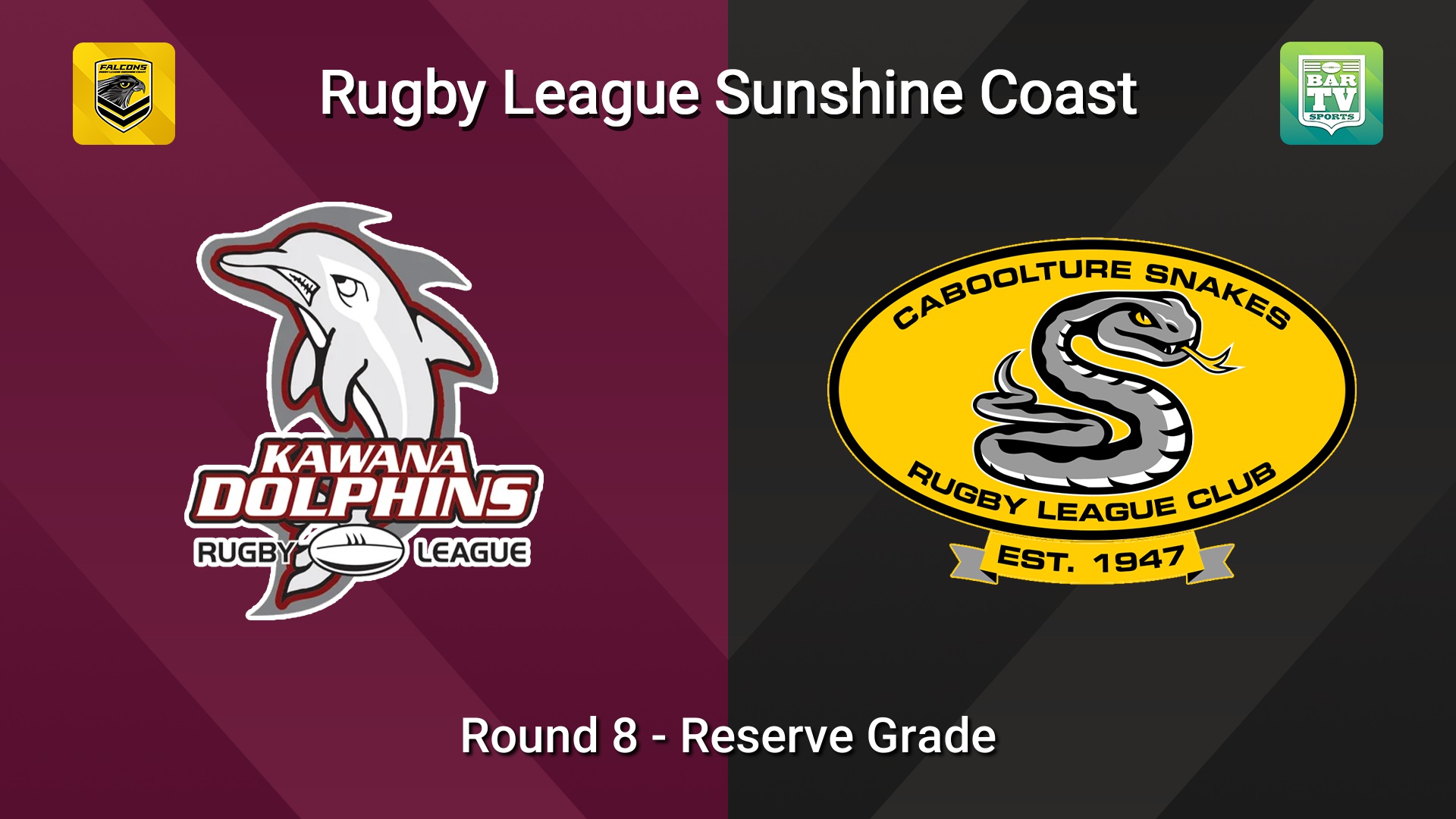 260530-video-Sunshine Coast RL Round 8 - Reserve Grade - Kawana Dolphins v Caboolture Snakes Slate Image