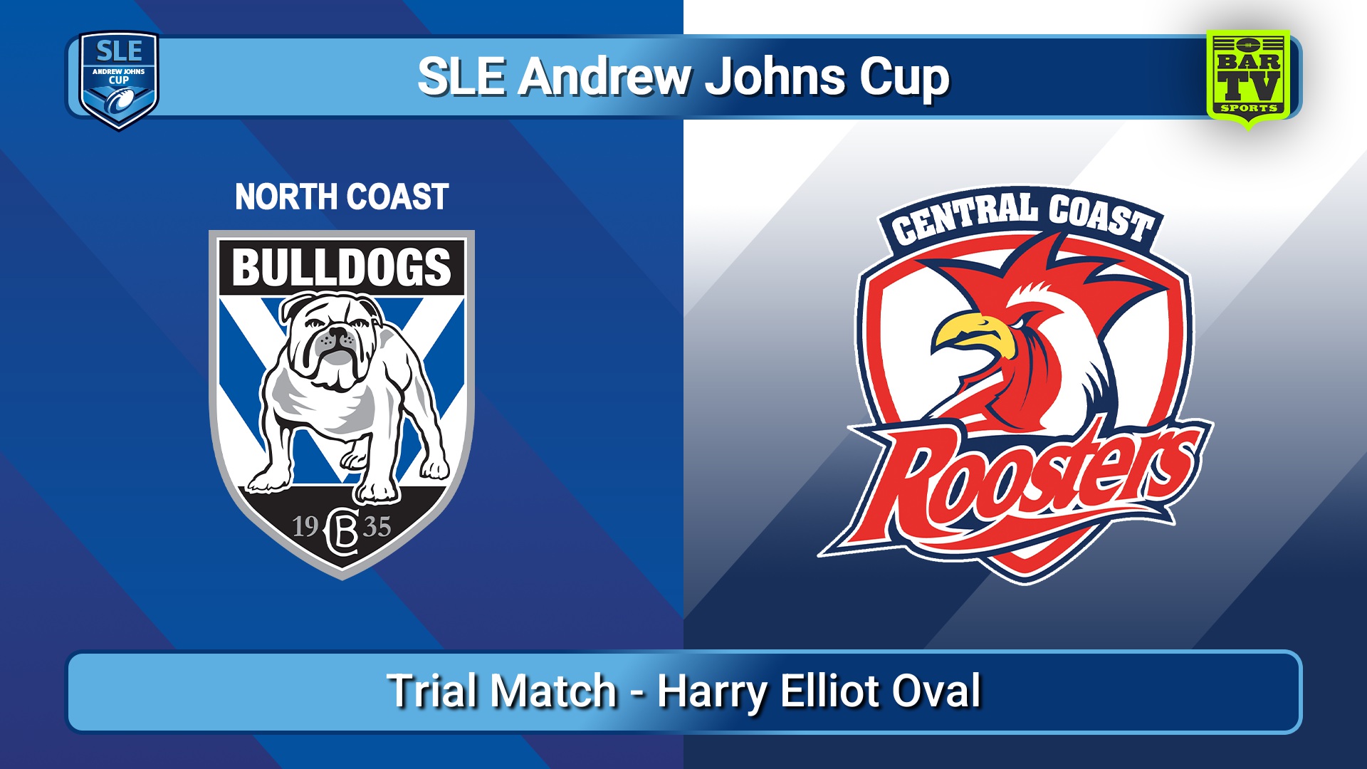 251213-video-SLE Andrew Johns Cup Trial Match - North Coast Bulldogs v Central Coast Roosters Slate Image