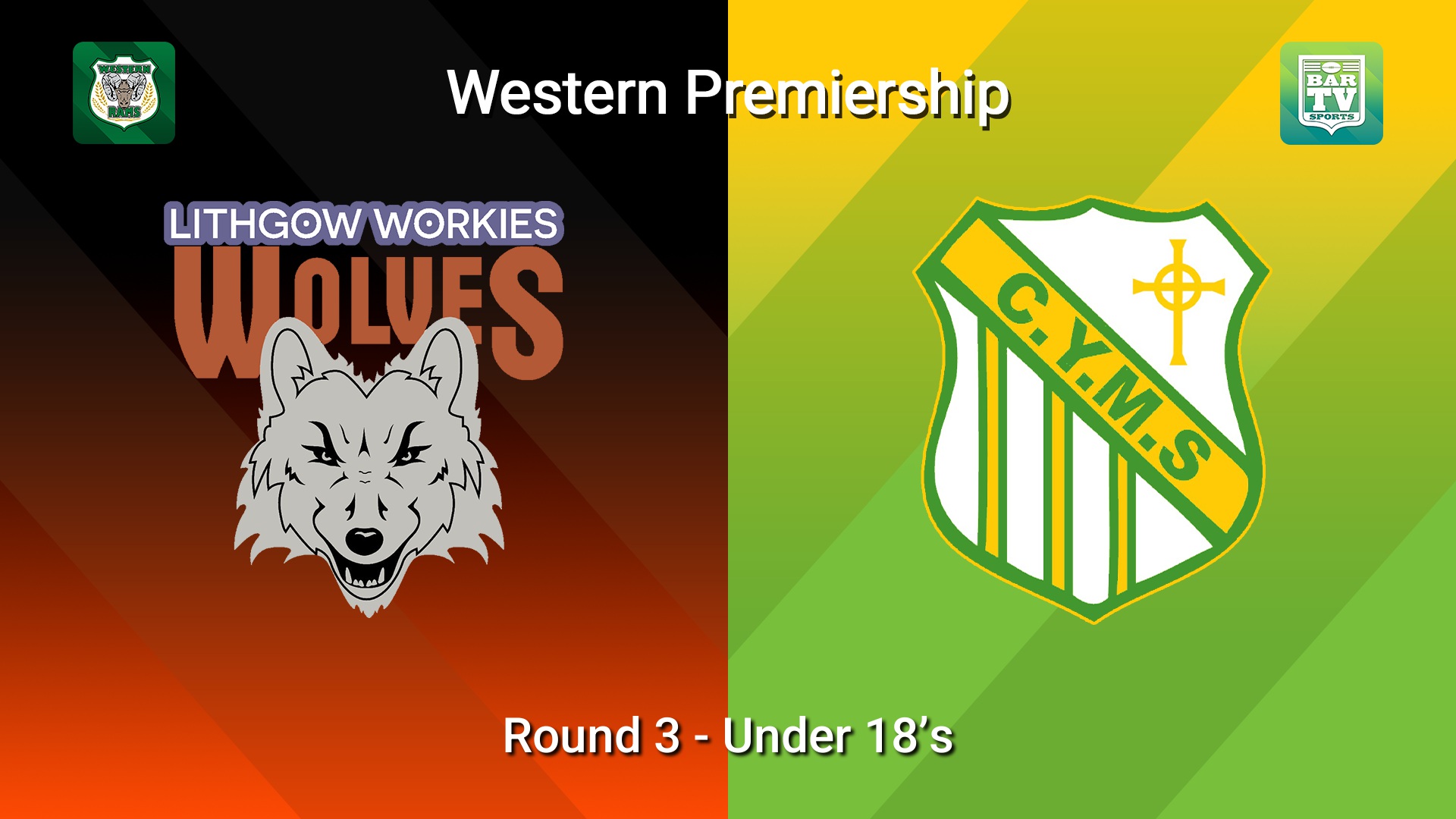260503-video-Western Premiership Round 3 - Under 18’s - Lithgow Workies Wolves v Orange CYMS Slate Image