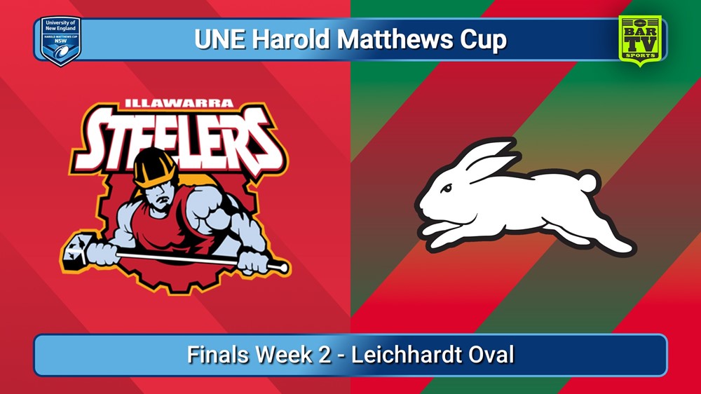 250419-video-UNE Harold Matthews Cup Finals Week 2 - Illawarra Steelers v South Sydney Rabbitohs Slate Image