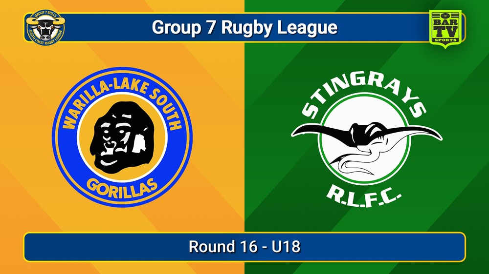 250817-video-South Coast Round 16 - U18 - Warilla-Lake South v Stingrays of Shellharbour Slate Image