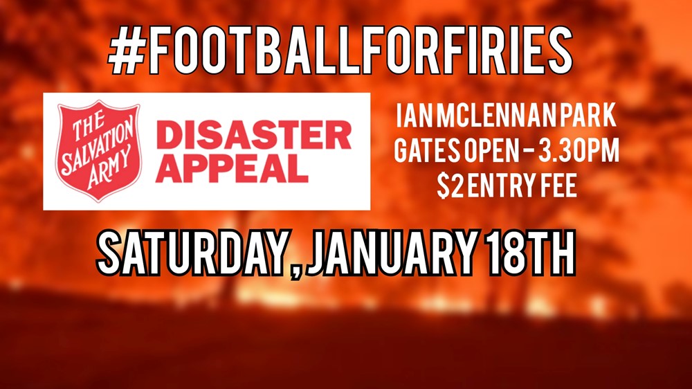 Football For Firies Albion Park City FC v Wollongong Wolves FC Slate Image