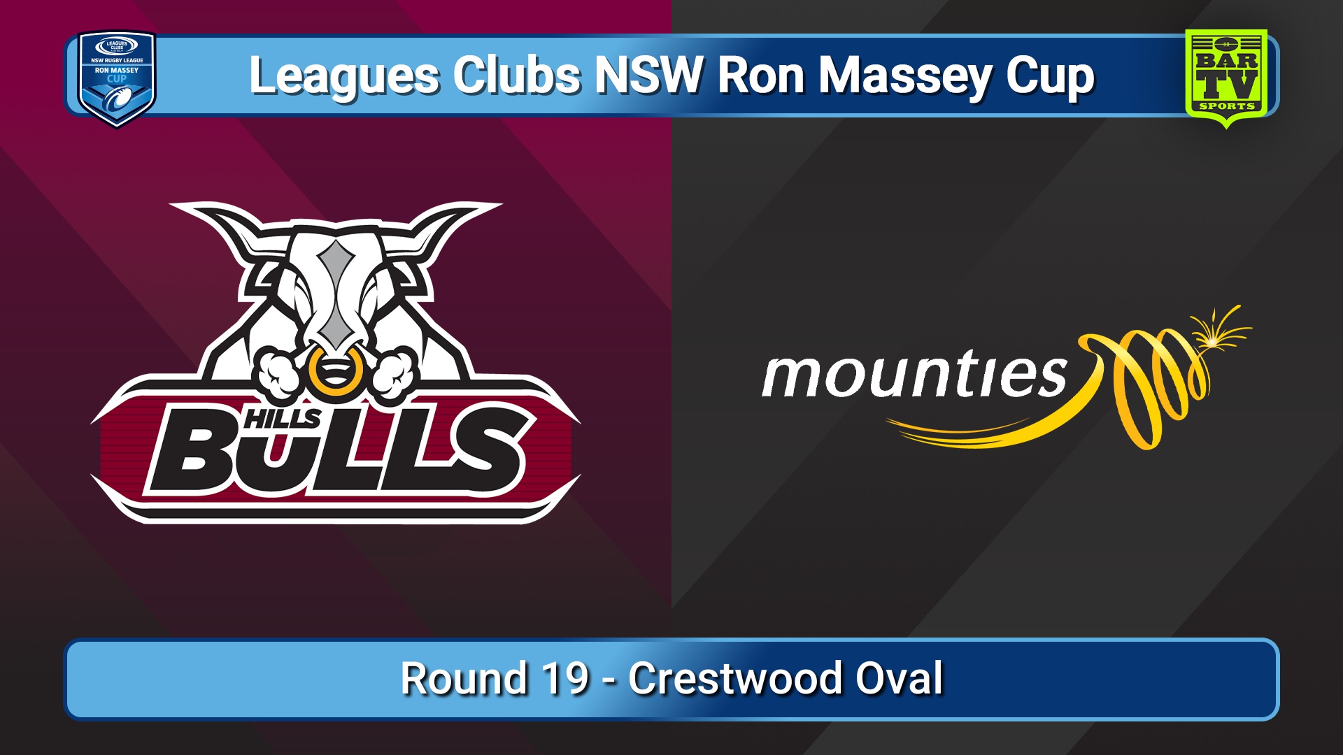 250810-video-Ron Massey Cup Round 19 - Hills Bulls v Mounties Slate Image