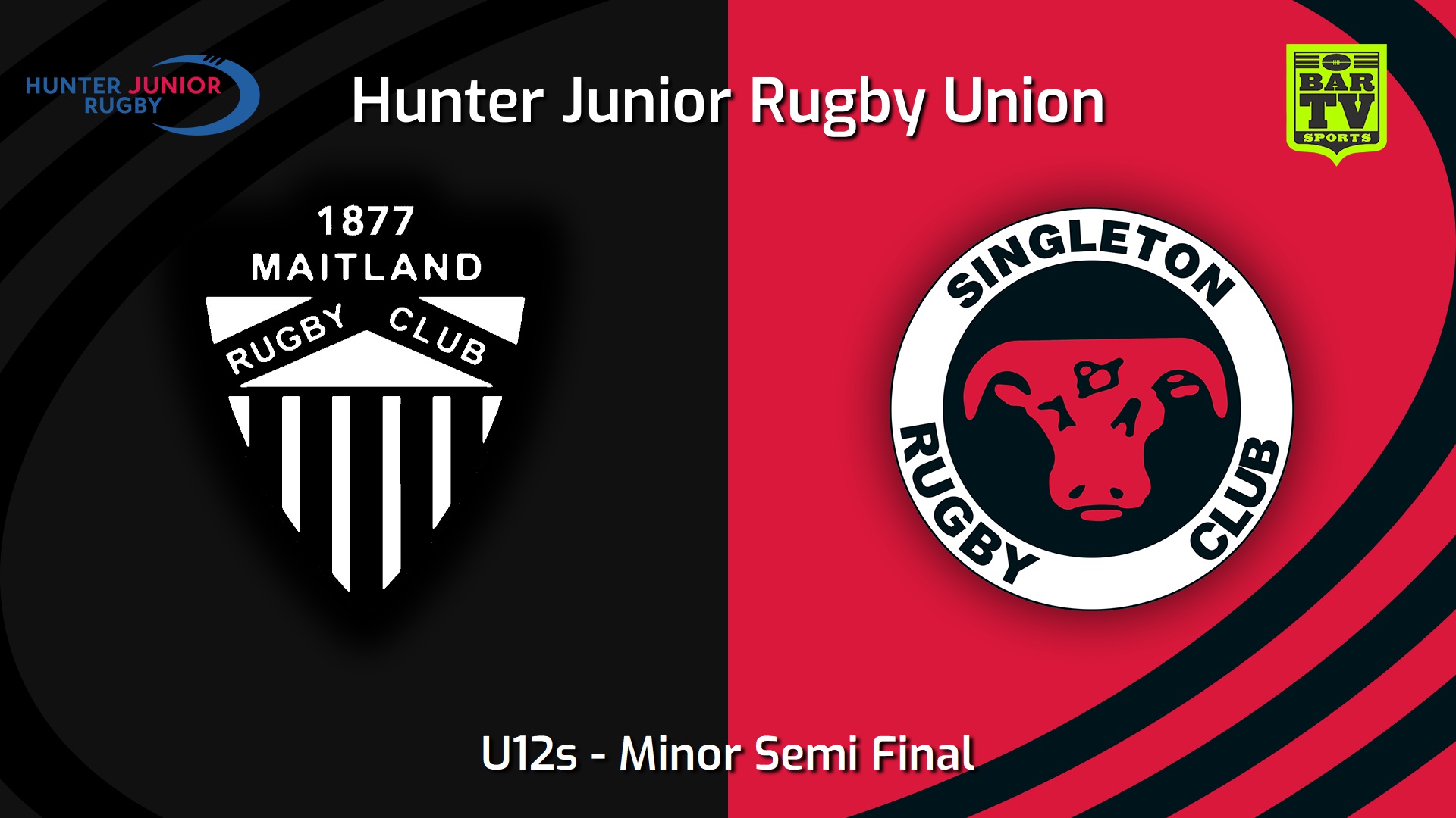 240901-video-Hunter Junior Rugby Union Minor Semi Final - U12s - Maitland v Singleton Bulls Slate Image
