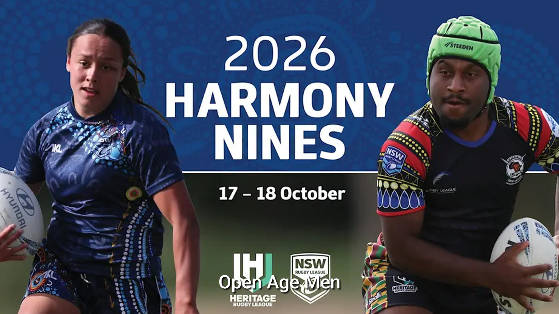 261018-video-Harmony 9's Rugby League Round 3 - Open Age Men - Niue v Syria Falcons Slate Image