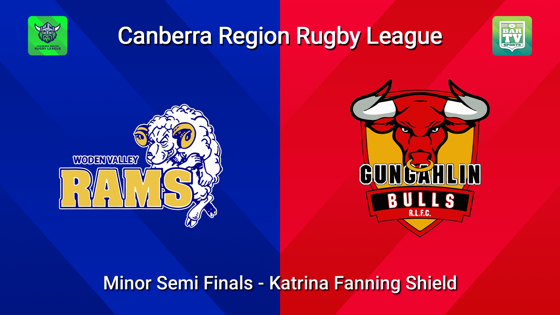 260906-video-Canberra Minor Semi Finals - Katrina Fanning Shield - Woden Valley Rams v Gungahlin Bulls Slate Image
