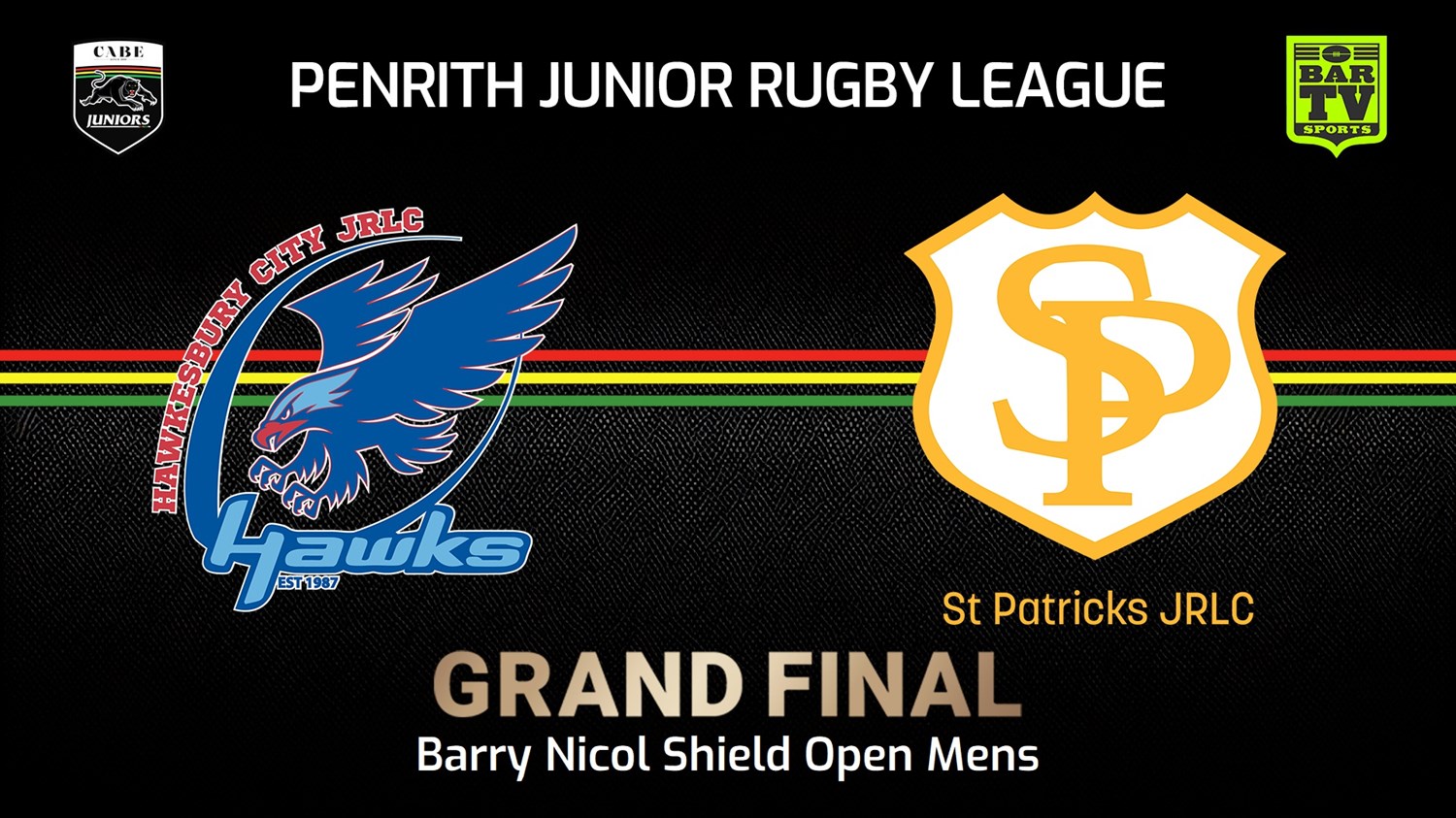 240907-video-Penrith & District Junior Rugby League Grand Final - Barry Nicol Shield Open Mens - Hawkesbury City v St Patricks Slate Image