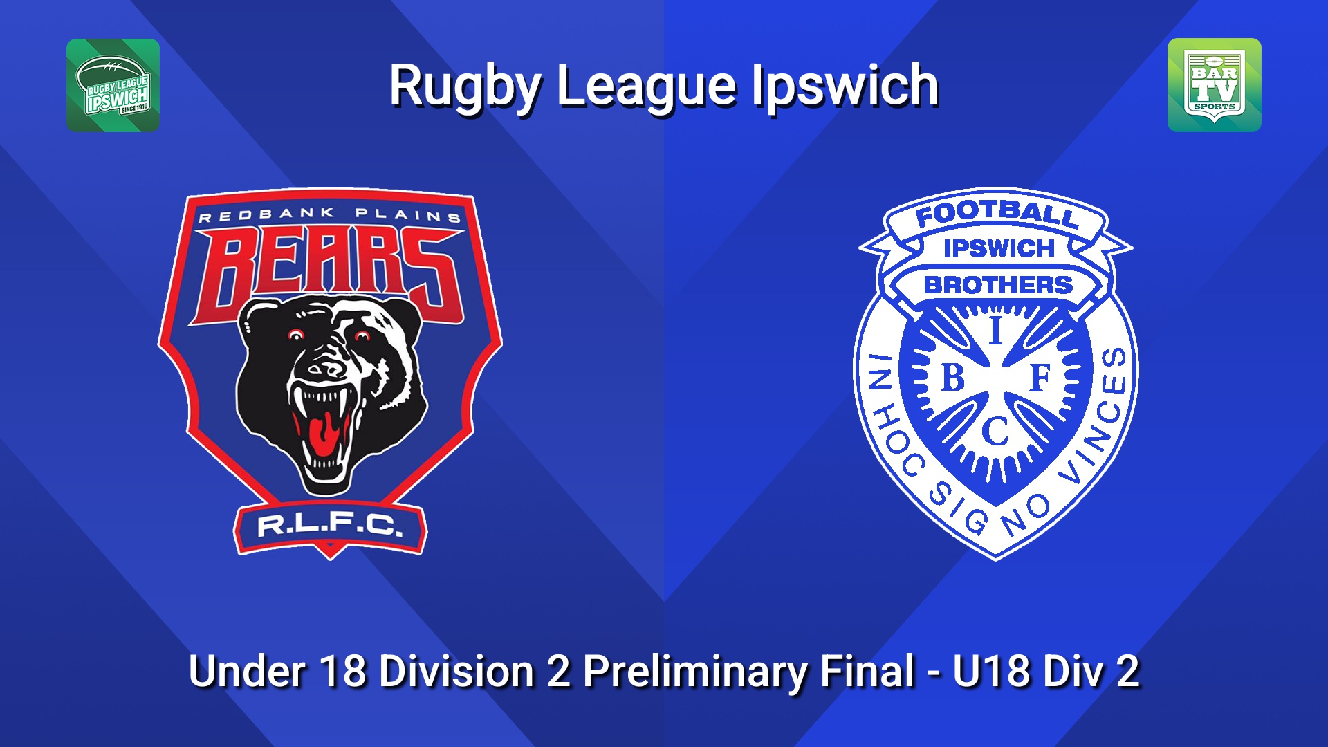 260829-video-Rugby League Ipswich Under 18 Division 2 Preliminary Final - U18 Div 2 - Redbank Plains Juniors v Brothers Ipswich Slate Image