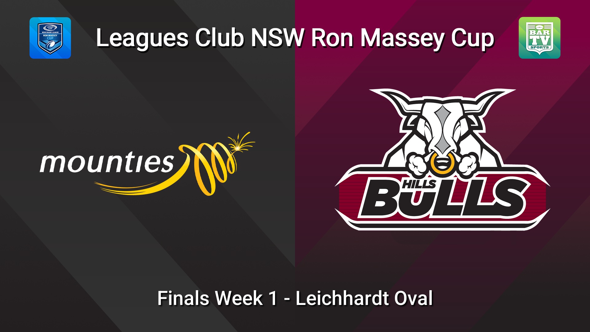 260815-video-Ron Massey Cup Finals Week 1 - Mounties v Hills Bulls Slate Image