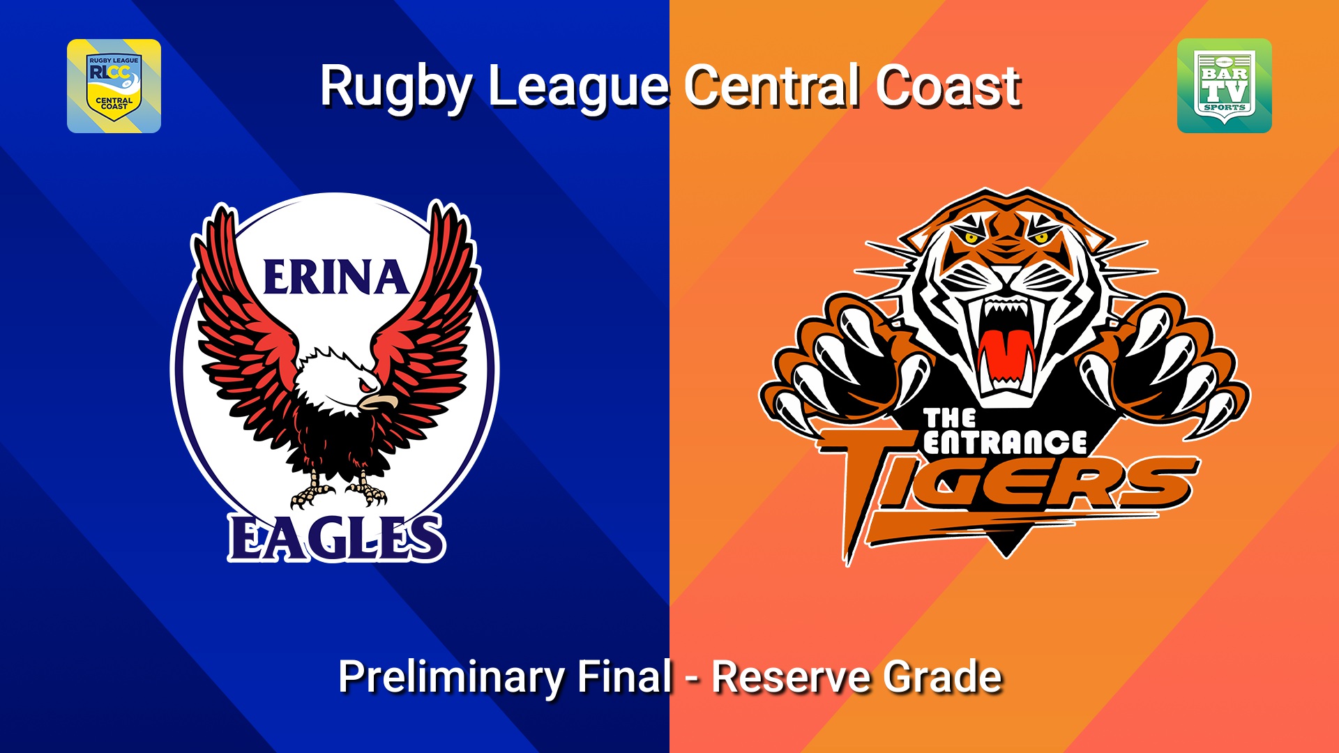 260913-video-RLCC Preliminary Final - Reserve Grade - Erina Eagles v The Entrance Tigers Slate Image