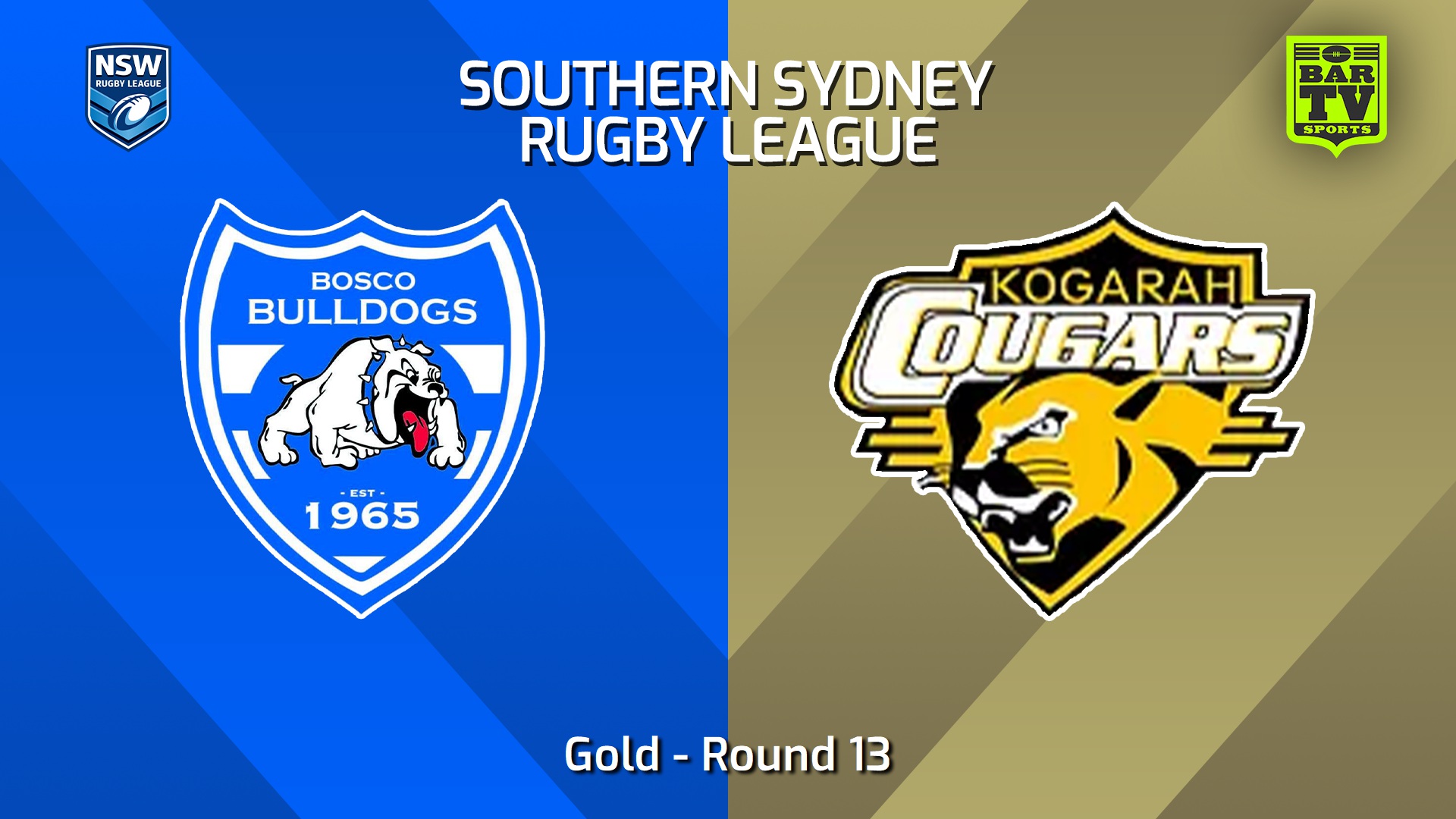240720-video-S. Sydney Open Round 13 - Gold - St John Bosco Bulldogs v Kogarah Cougars Slate Image