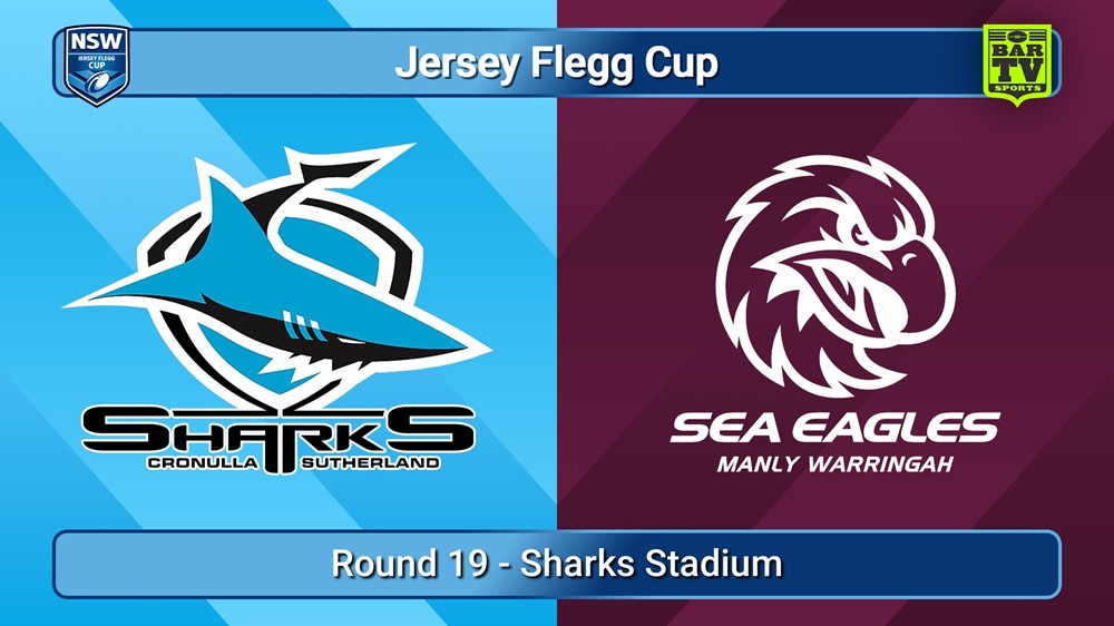 250711-video-Jersey Flegg Cup Round 19 - Cronulla-Sutherland Sharks v Manly Warringah Sea Eagles Slate Image