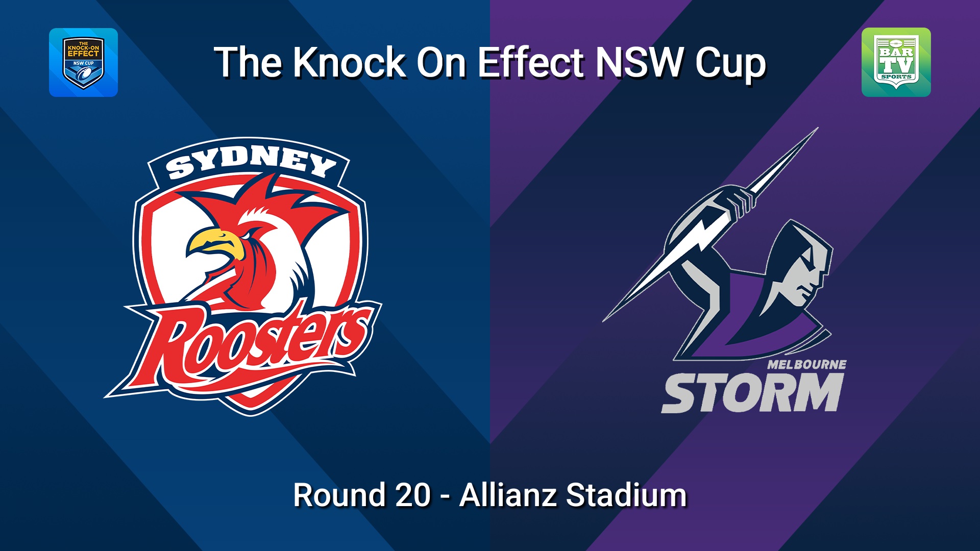 260717-video-The Knock-On Effect NSW Cup Round 20 - Sydney Roosters v Melbourne Storm Minigame Slate Image