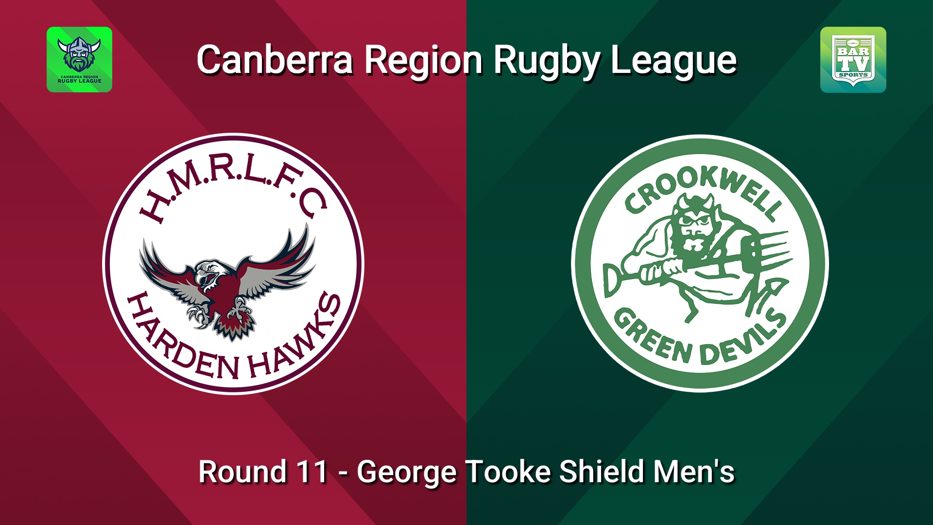 260711-video-Canberra Round 11 - George Tooke Shield Men's - Harden Hawks v Crookwell Green Devils Slate Image