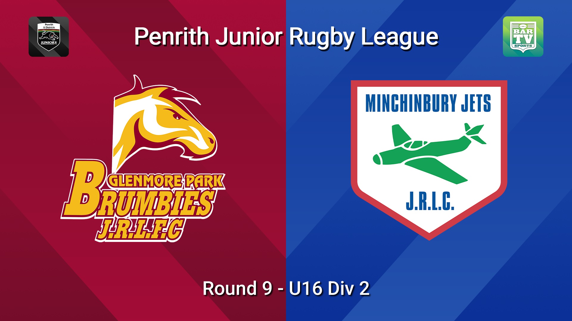 260627-video-Penrith & District Junior Rugby League Round 9 - U16 Div 2 - Glenmore Park v Minchinbury Slate Image