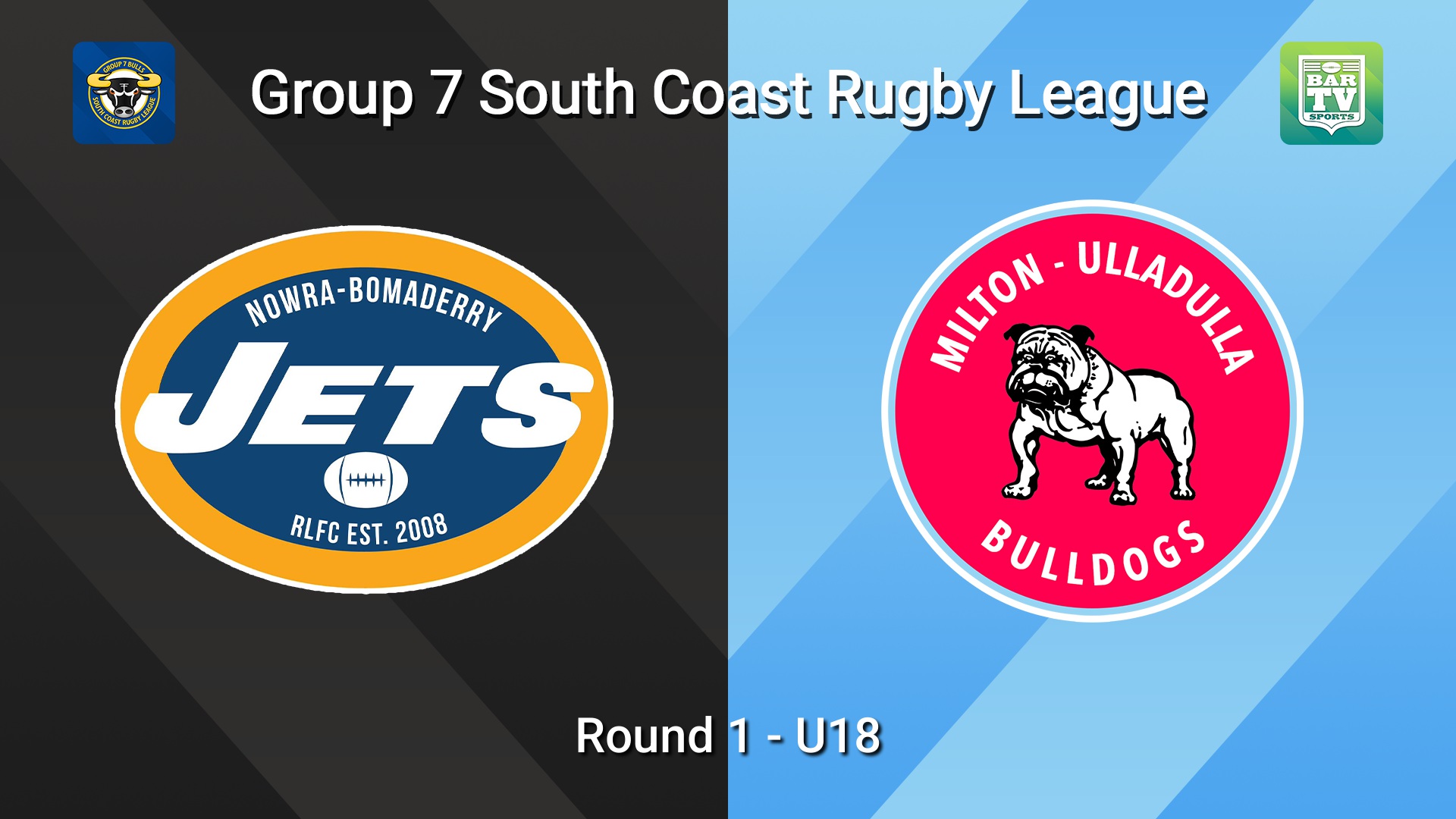 260419-video-South Coast Round 1 - U18 - Nowra-Bomaderry  v Milton-Ulladulla Bulldogs Slate Image