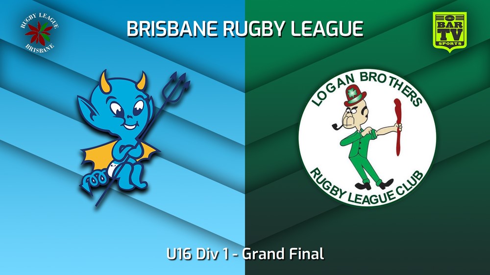 230903-BRL Grand Final - U16 Div 1 - Norths Juniors Devils v Logan Brothers Slate Image