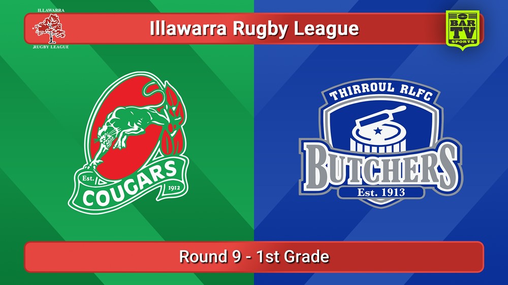 250629-video-Illawarra Round 9 - 1st Grade - Corrimal Cougars v Thirroul Butchers Slate Image
