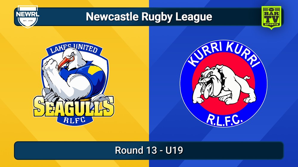 250712-video-Newcastle RL Round 13 - U19 - Lakes United Seagulls v Kurri Kurri Bulldogs Slate Image