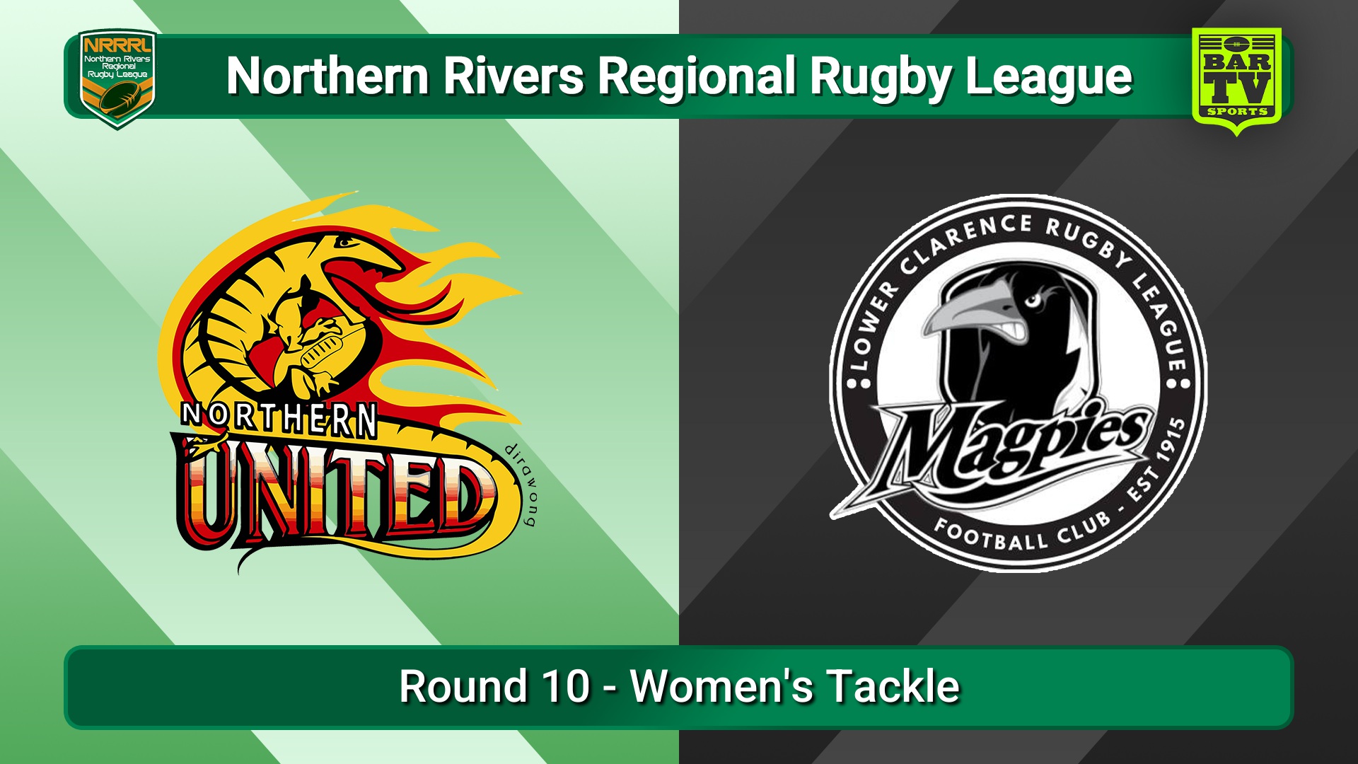 250803-video-Northern Rivers Round 13 - Women's Tackle - Northern v Lower Clarence Magpies Slate Image
