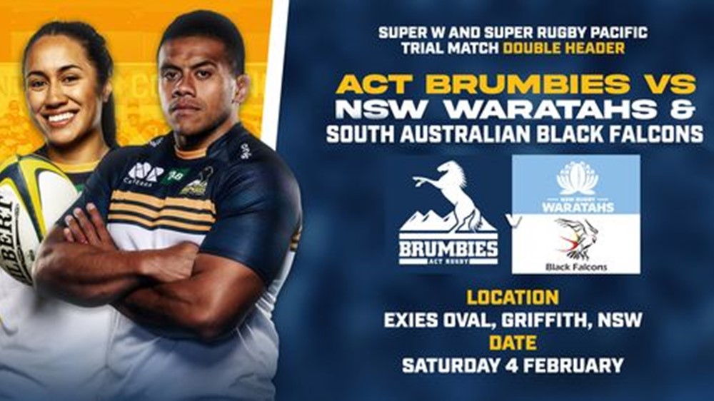 230204-TRIAL MATCH - Brumbies Women v South Australian Black Falcons Slate Image