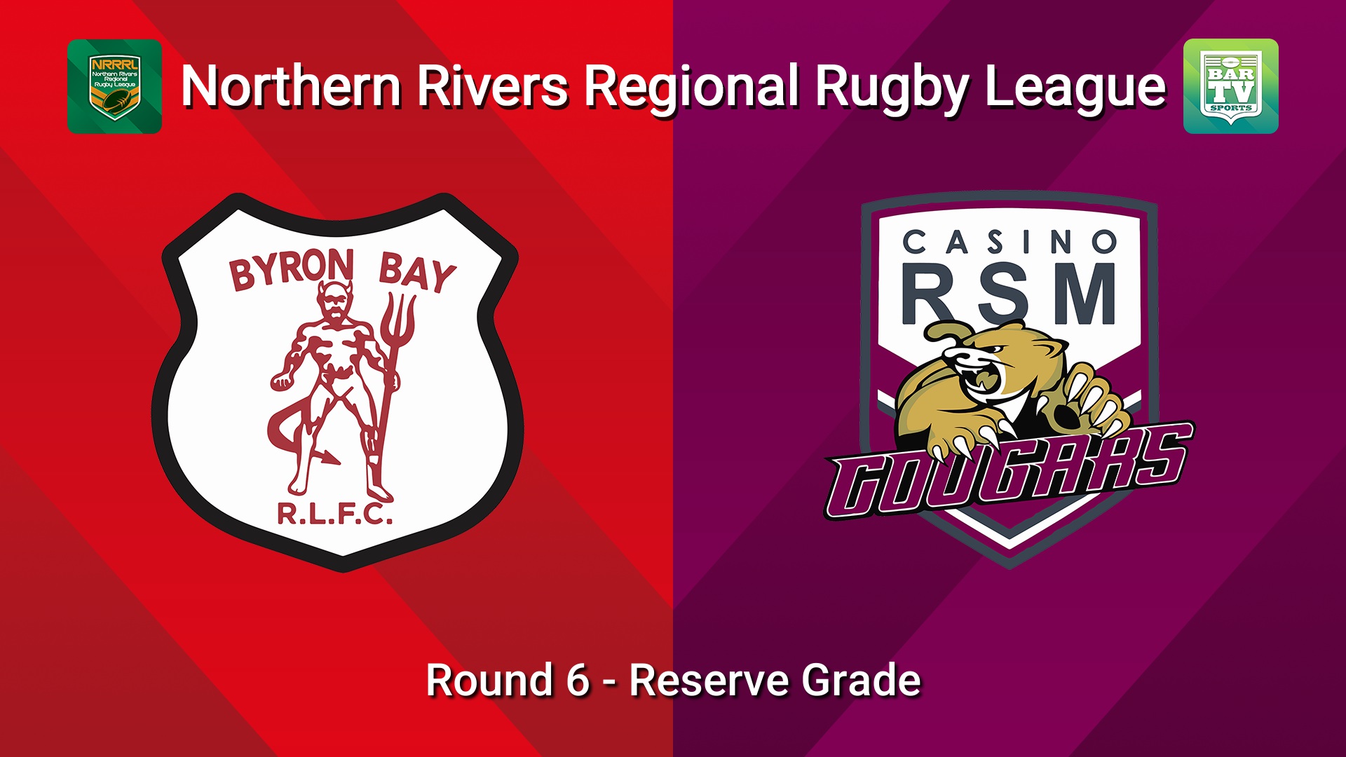 260524-video-Northern Rivers Round 6 - Reserve Grade - Byron Bay Red Devils v Casino RSM Cougars Minigame Slate Image