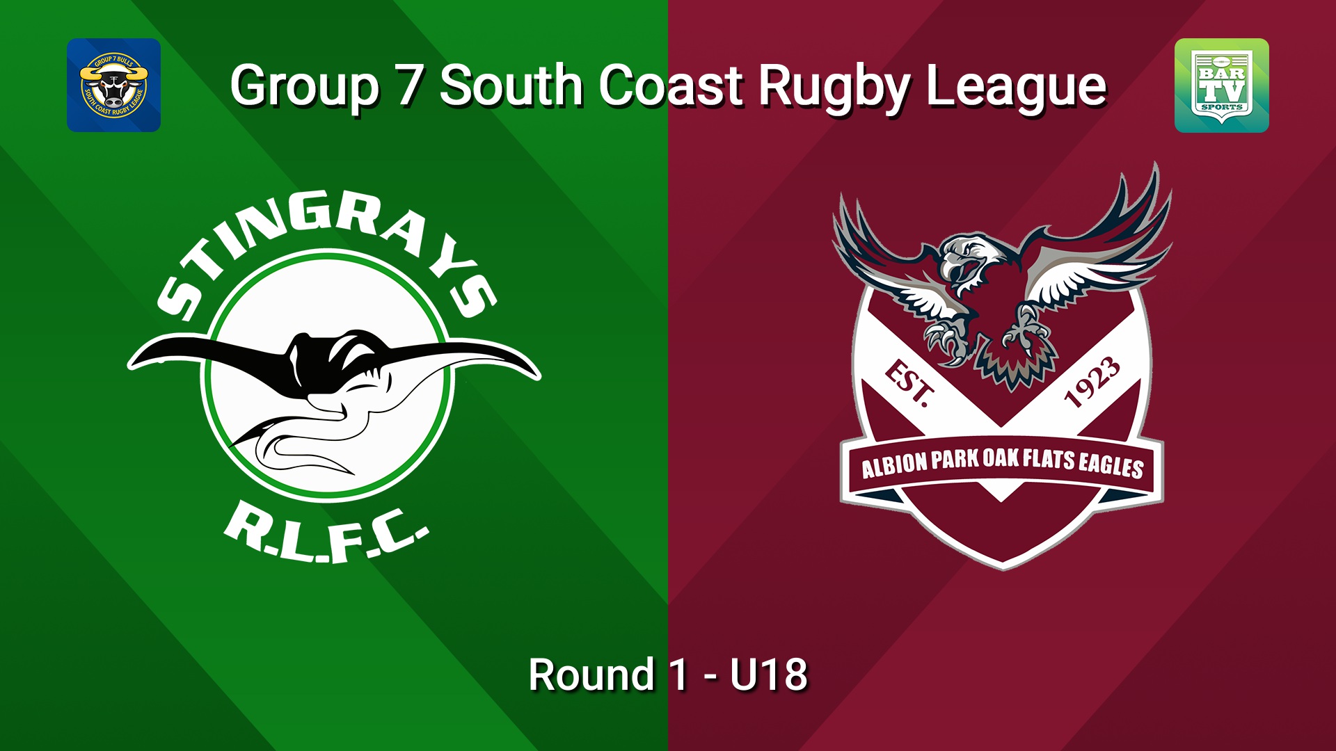 260419-video-South Coast Round 1 - U18 - Stingrays of Shellharbour v Albion Park Oak Flats Minigame Slate Image