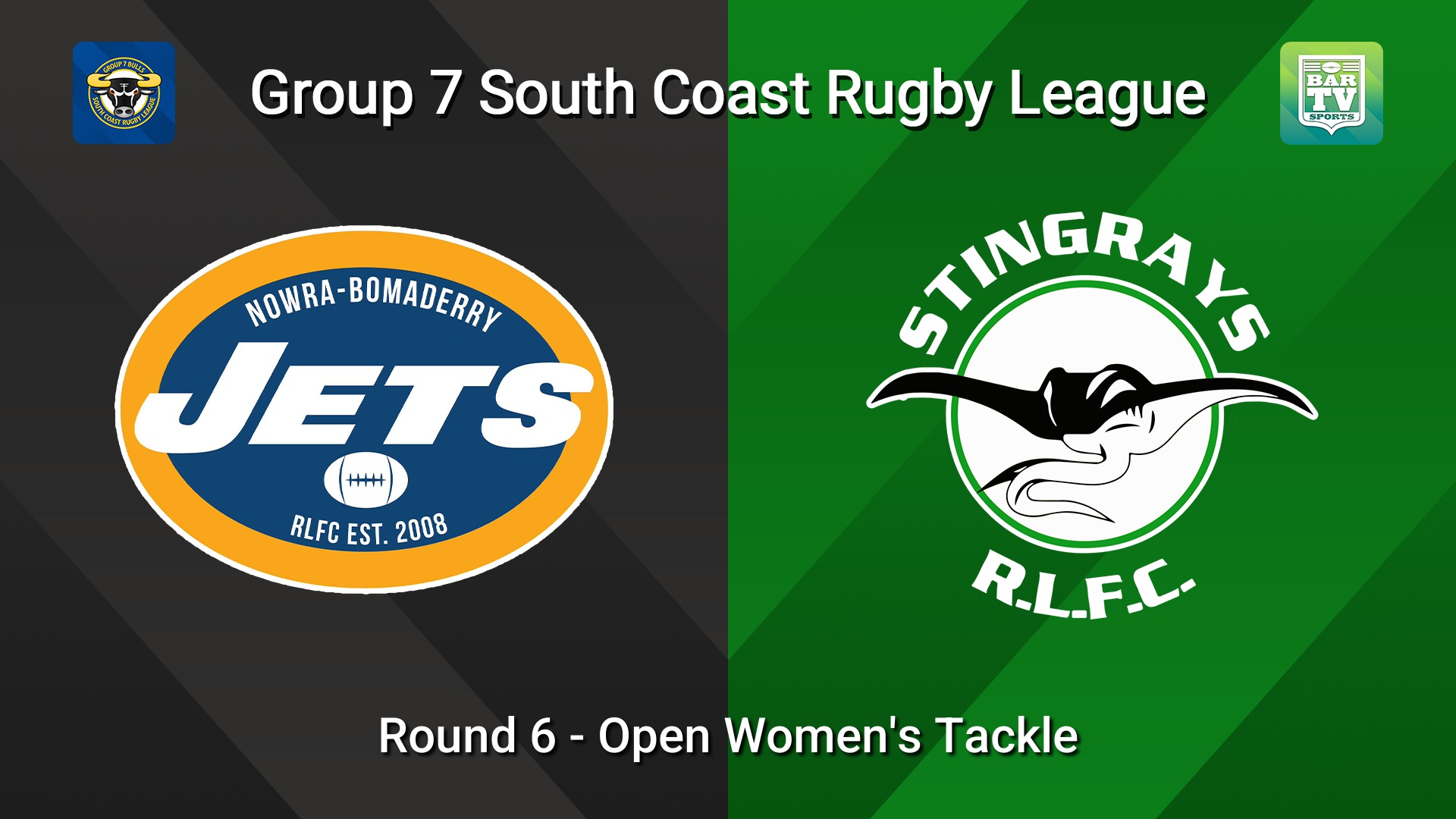 260621-video-South Coast Round 6 - Open Women's Tackle - Nowra-Bomaderry  v Stingrays of Shellharbour Slate Image