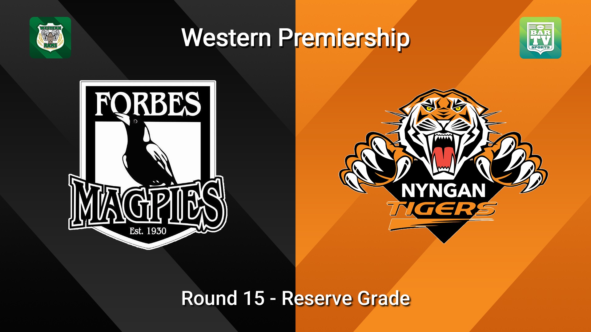260809-video-Western Premiership Round 15 - Reserve Grade - Forbes Magpies v Nyngan Tigers Minigame Slate Image