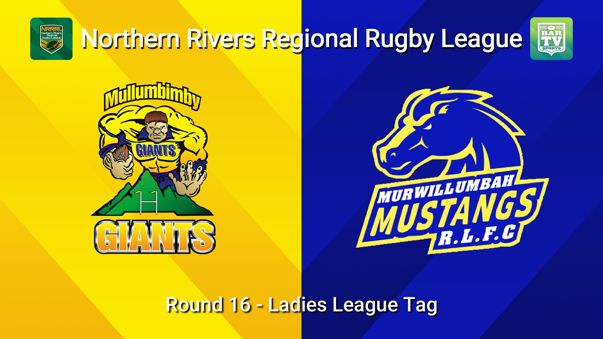 260816-video-Northern Rivers Round 16 - Ladies League Tag - Mullumbimby Giants v Murwillumbah Mustangs Slate Image