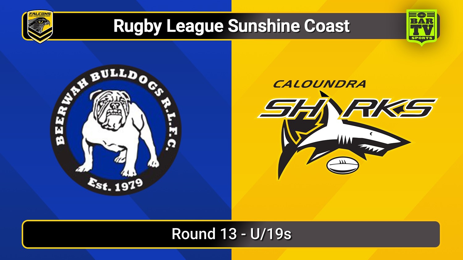 250712-video-Sunshine Coast RL Round 13 - U/19s - Beerwah Bulldogs v Caloundra Sharks Slate Image