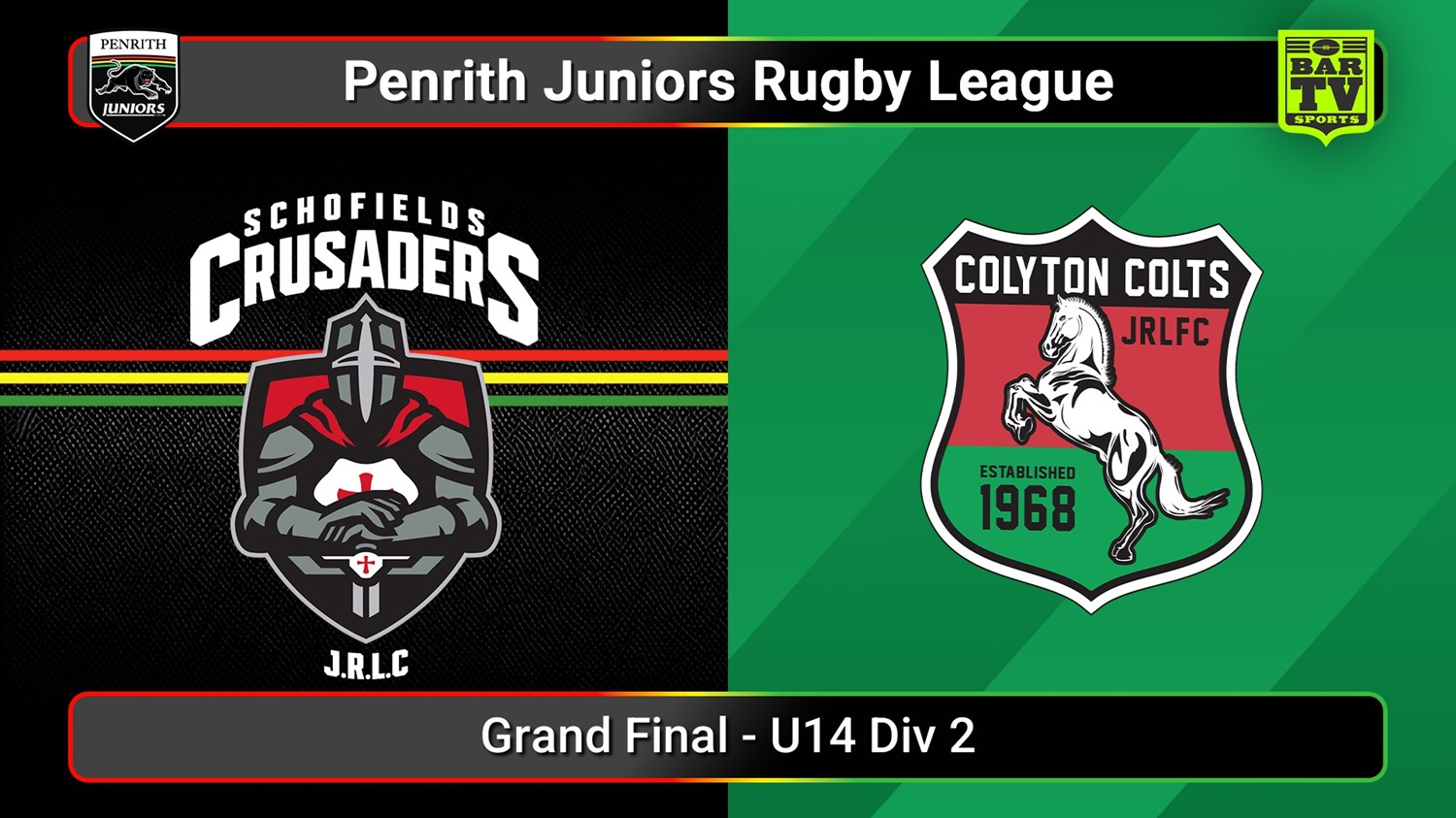 250913-video-Penrith & District Junior Rugby League Grand Final - U14 Div 2 - Schofields Crusaders v Colyton Slate Image