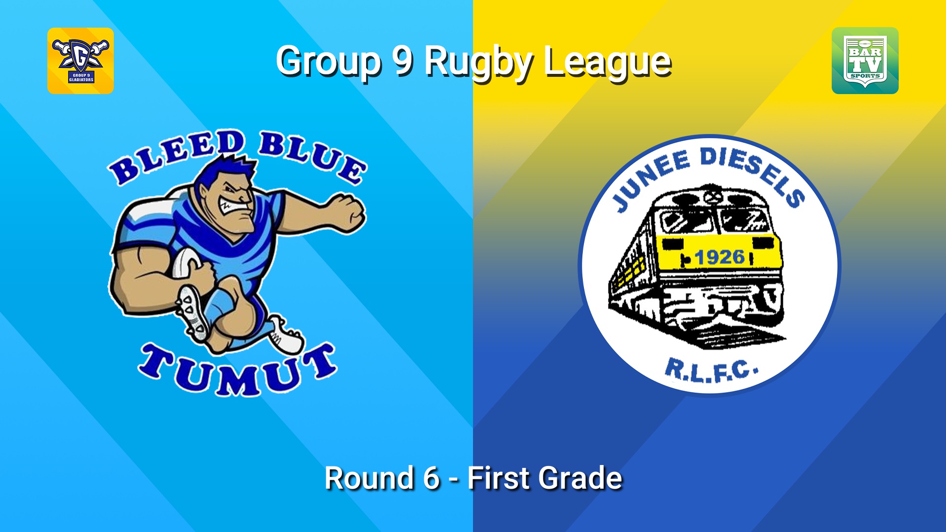 260531-video-Group 9 RL Round 6 - First Grade - Tumut Blues v Junee Diesels Slate Image