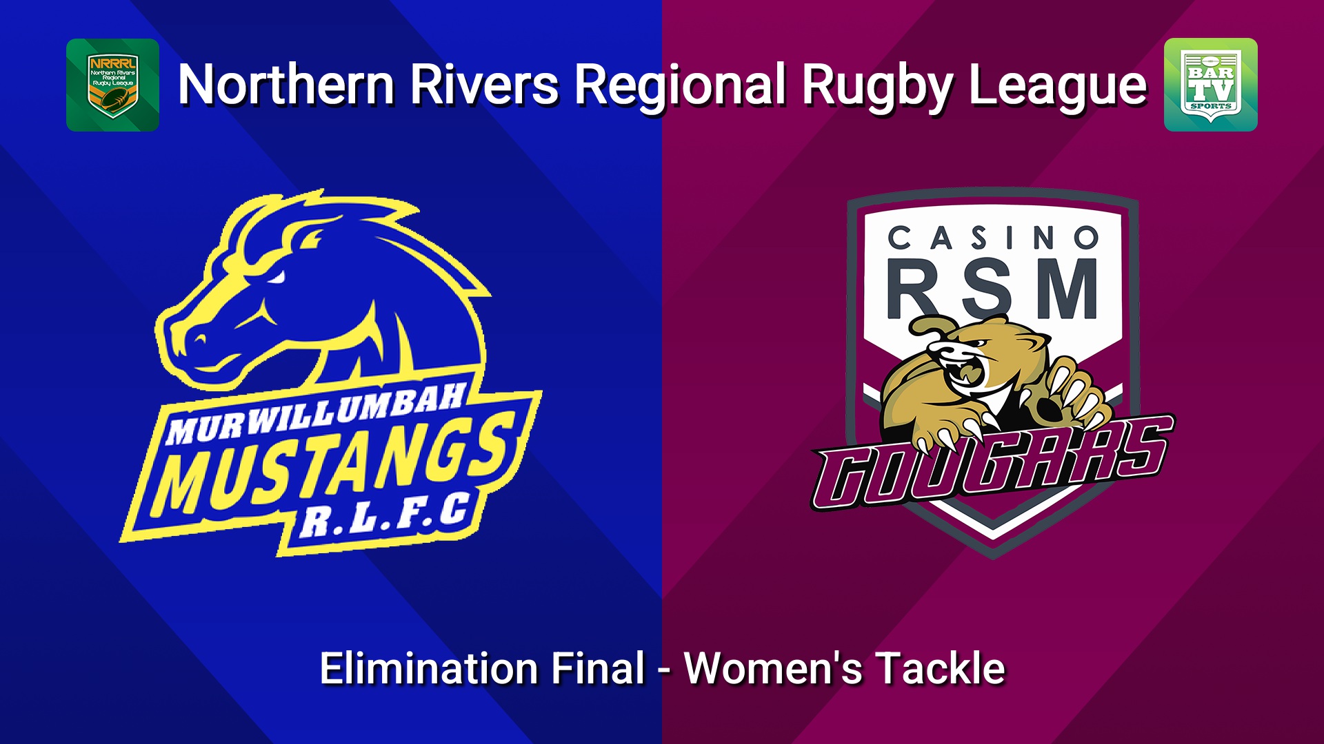 260823-video-Northern Rivers Elimination Final - Women's Tackle - Murwillumbah Mustangs v Casino RSM Cougars Minigame Slate Image