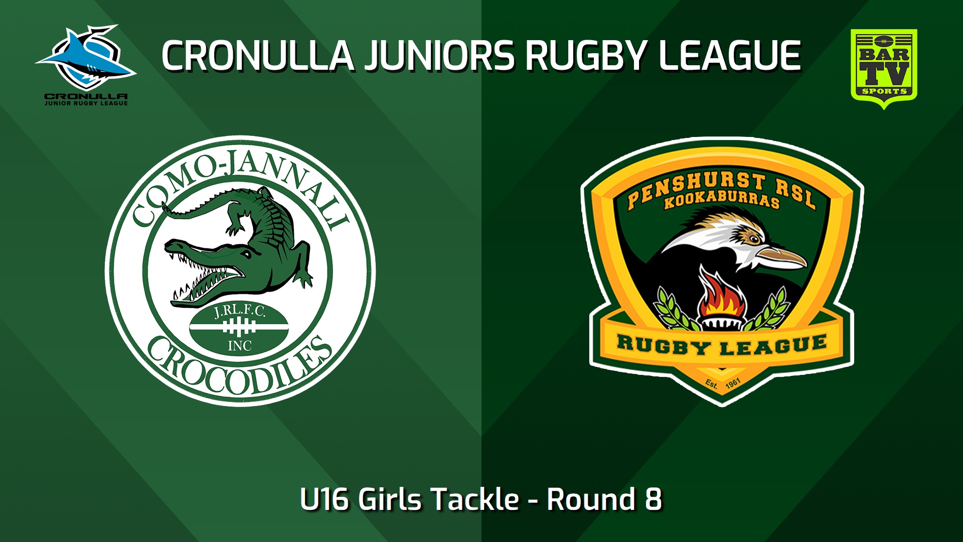240713-video-Cronulla Juniors Round 8 - U16 Girls Tackle - Como Jannali Crocodiles v Penshurst RSL Slate Image