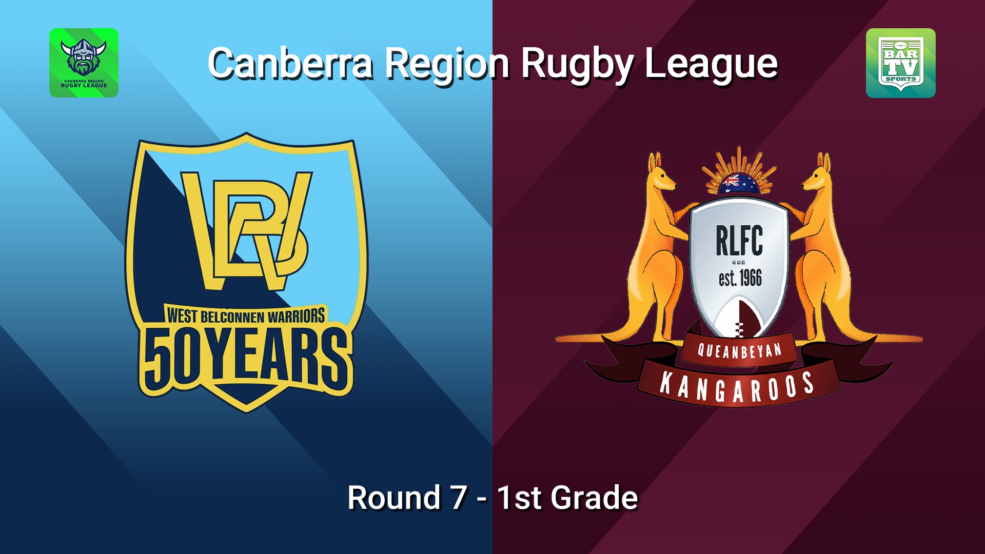 260530-video-Canberra Round 7 - 1st Grade - West Belconnen Warriors v Queanbeyan Kangaroos Slate Image
