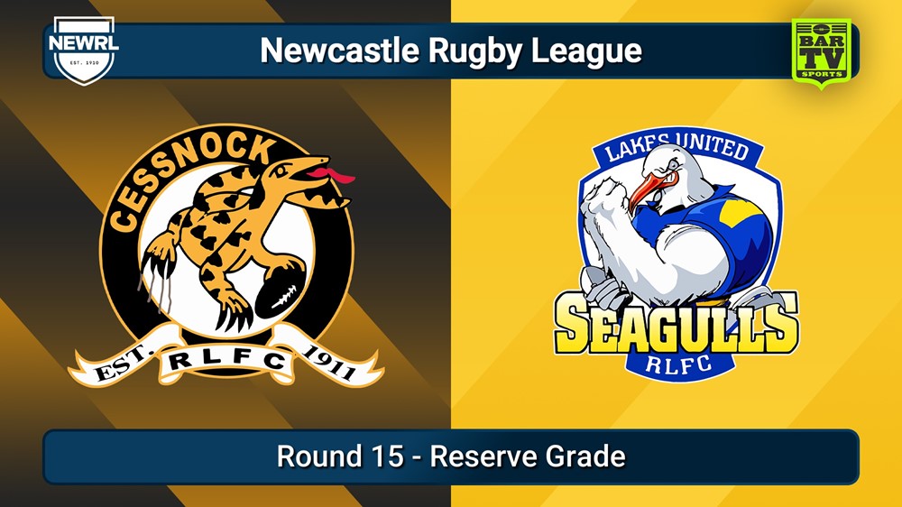 250726-video-Newcastle RL Round 15 - Reserve Grade - Cessnock Goannas v Lakes United Seagulls Slate Image
