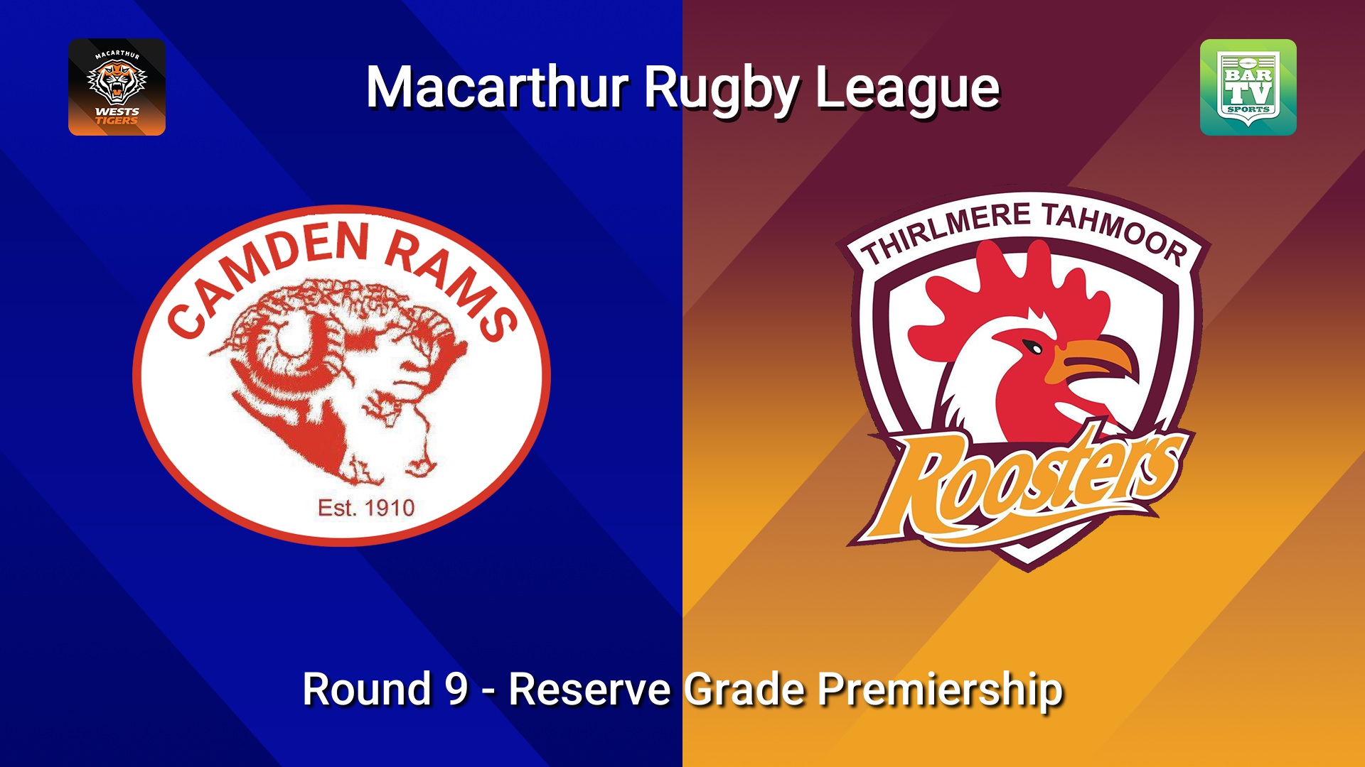 260621-video-Macarthur RL Round 9 - Reserve Grade Premiership - Camden Rams v Thirlmere Roosters Minigame Slate Image
