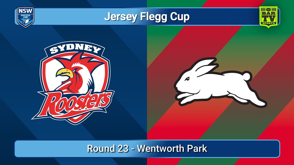 250810-video-Jersey Flegg Cup Round 23 - Sydney Roosters v South Sydney Rabbitohs Slate Image