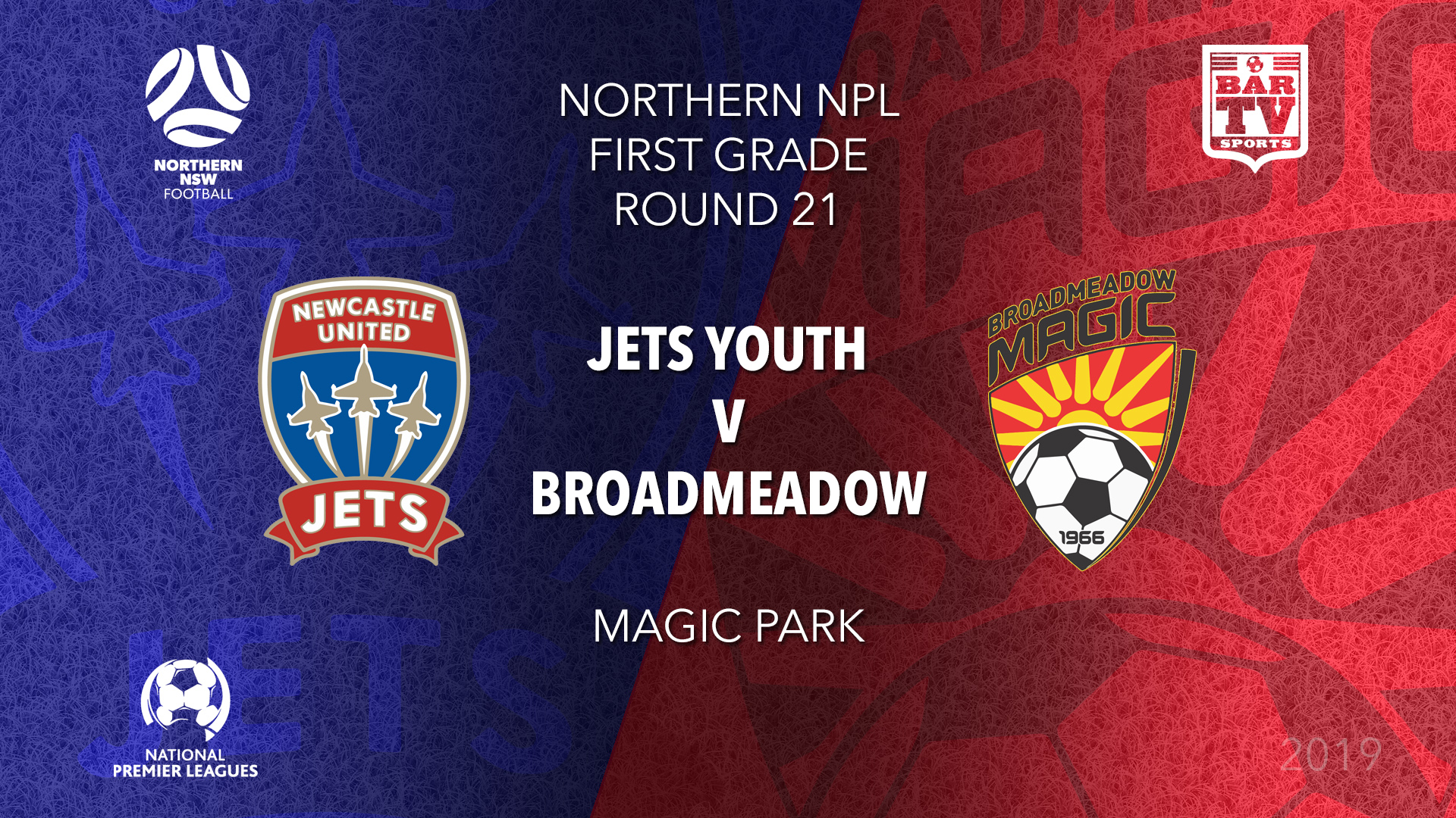 NPL - NNSW Round 21 - Newcastle Jets v Broadmeadow Magic FC Slate Image
