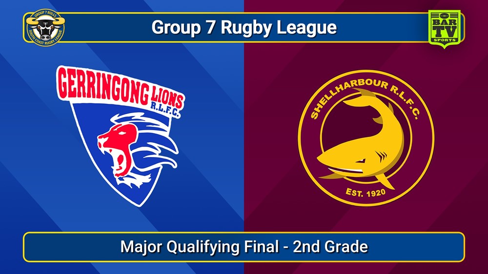 250907-video-South Coast Major Qualifying Final - 2nd Grade - Gerringong v Shellharbour Sharks Slate Image