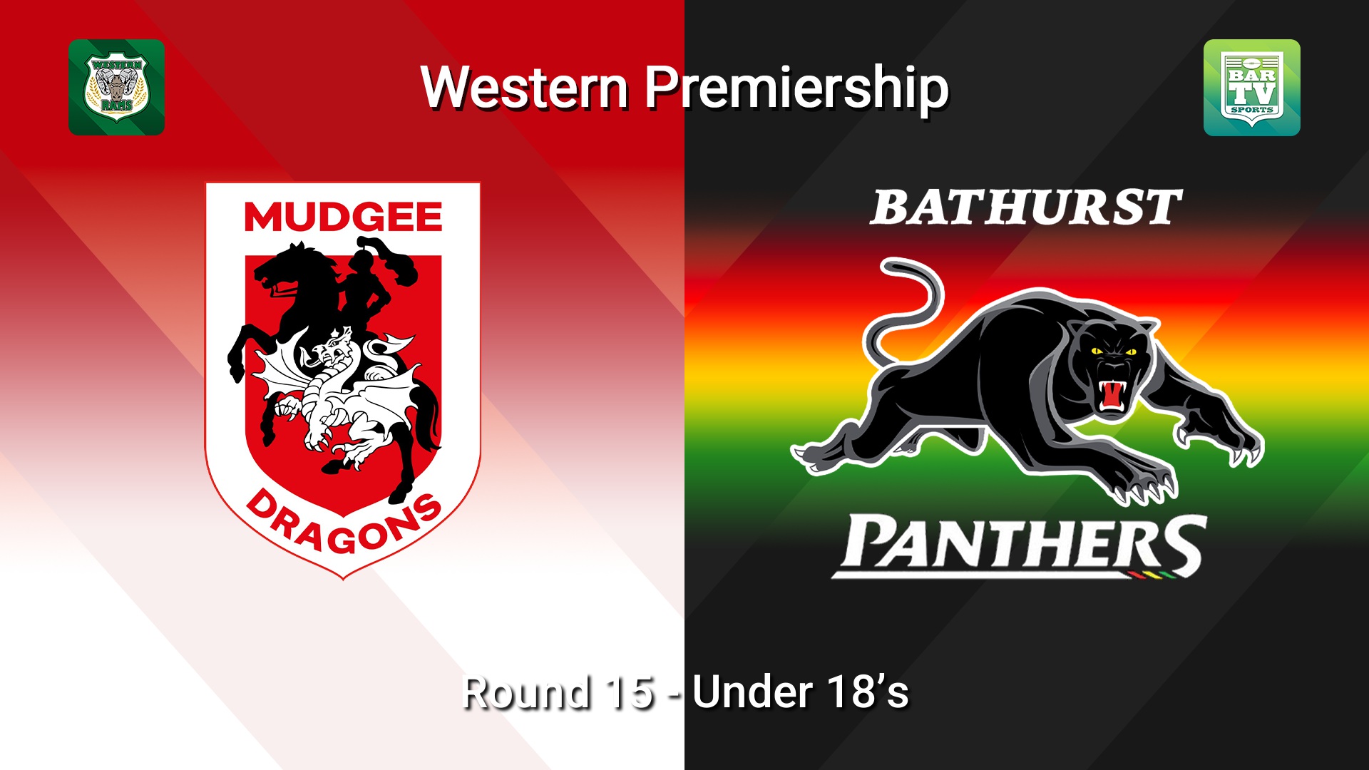260809-video-Western Premiership Round 15 - Under 18’s - Mudgee Dragons v Bathurst Panthers Minigame Slate Image