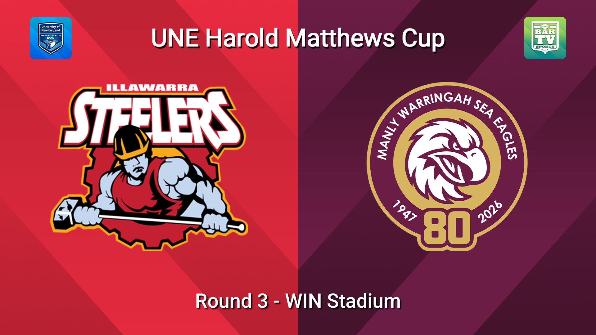 260221-video-UNE Harold Matthews Cup Round 3 - Illawarra Steelers v Manly Warringah Sea Eagles Minigame Slate Image